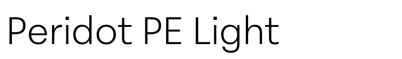 Peridot PE Light